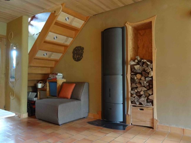 Maison à louer – Basse énergie et écologique – 5 chambres – dans l’habitat groupé « Le Verger » situé à Temploux (Namur-Gembloux)