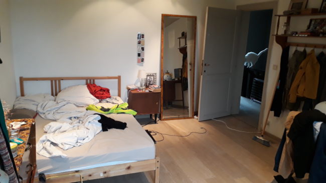 Une chambre (20m²) se libère dans une chouette coloc à 2 pas de Bruxelles :-)