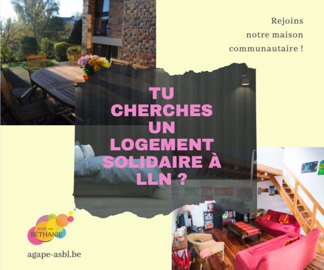 Offre de logement solidaire LLN Septembre 2020-2021