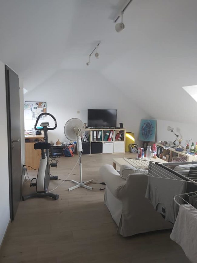 Grande chambre se libère à Mont Saint Guibert