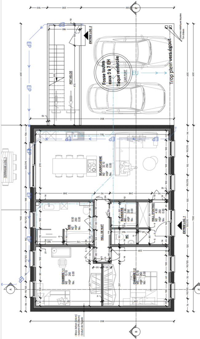 Habitat Kangourou (2 unités) à construire