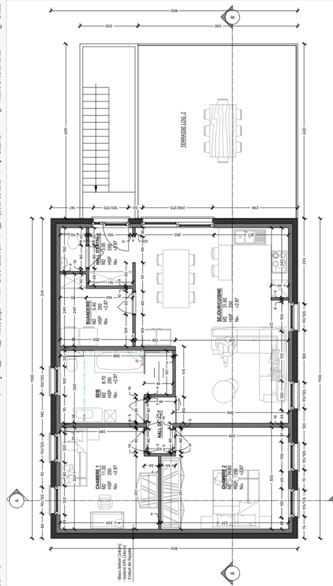 Habitat Kangourou (2 unités) à construire