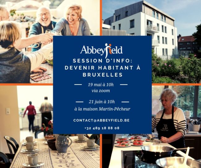 Devenir habitant chez Abbeyfield – 19 mai ou 21 juin