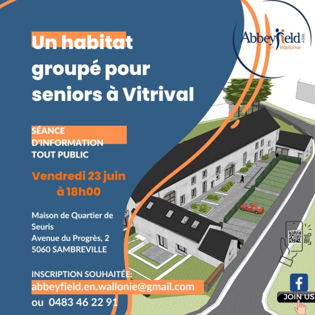 Nouvel habitat groupé participatif et solidaire pour seniors à Fosses-la Ville