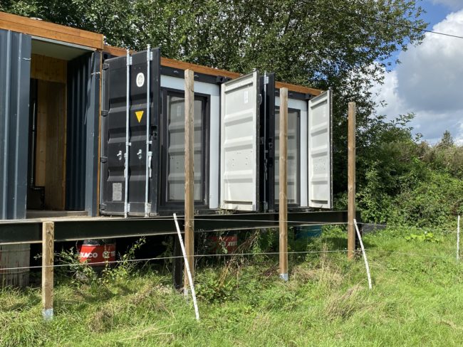 Containers aménagés à vendre