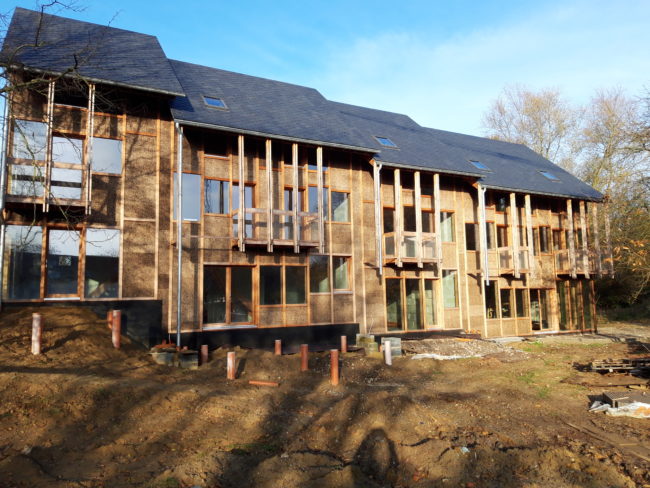 Habitat groupé de 4 maisons neuves à vendre à Chastre