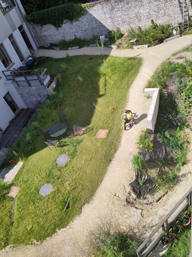 Appartement 3ch. dans habitat groupé à Schaerbeek à louer du 5 juillet au 2 août 2026