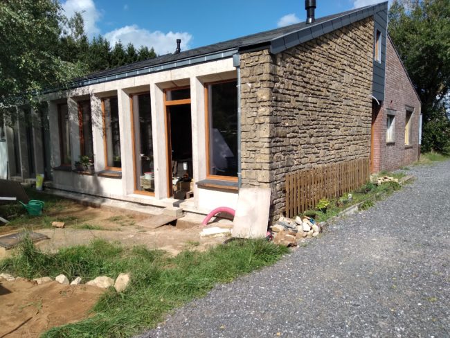🏡 Maison écologique en cours de rénovation dans un habitat groupé convivial en Gaume🌿