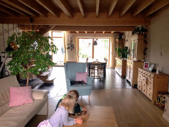 Sous offre – Maison 4 chambres au sein de l’habitat groupé de la Ferme de Lonzée (Gembloux).  