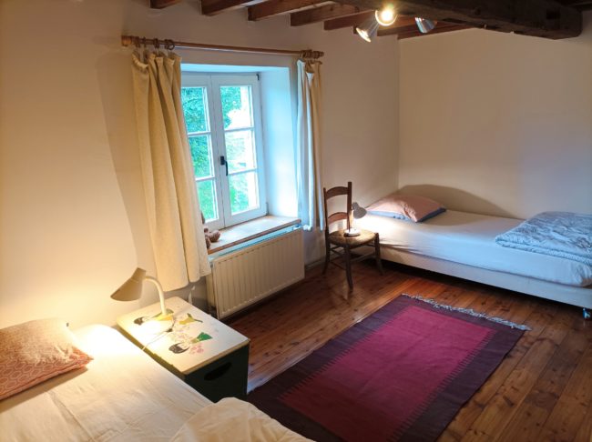 Maison à louer dans habitat participatif à Fisenne (rue de l’église)