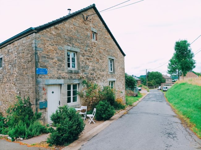 Maison à louer dans habitat participatif à Fisenne (rue de l’église)