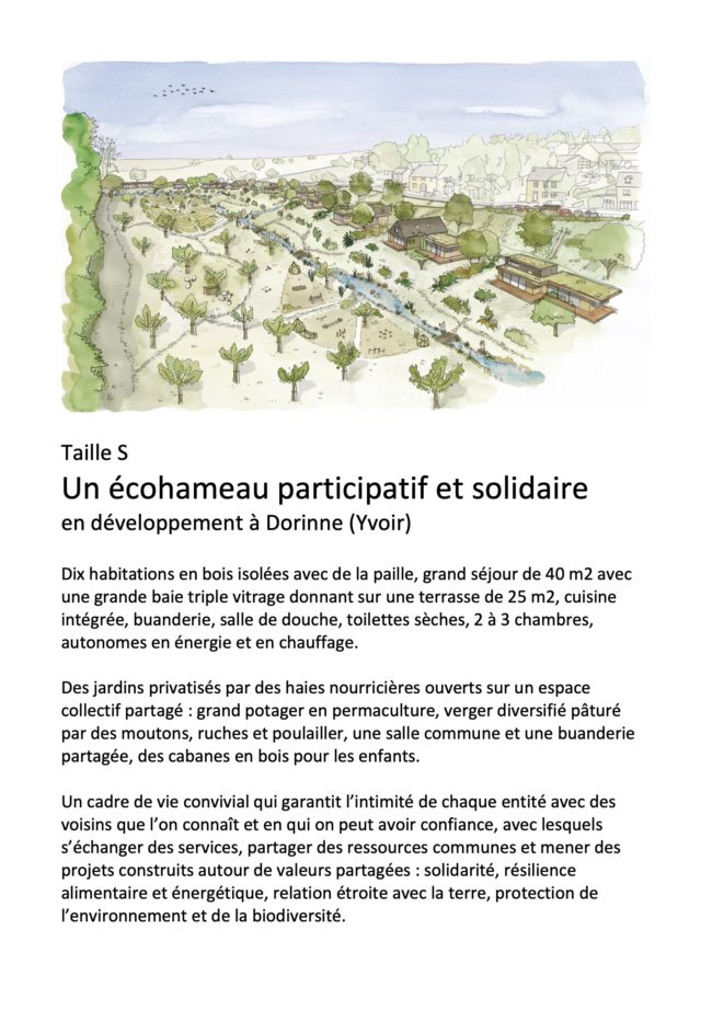 TAILLE S : Un projet d’habitat novateur qui s’inscrit dans la transition écologique et la solidarité.