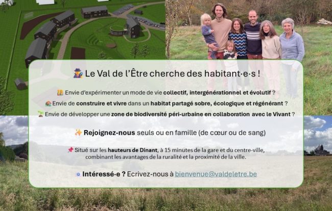 Le Val de l’Etre cherche des habitant·e·s !