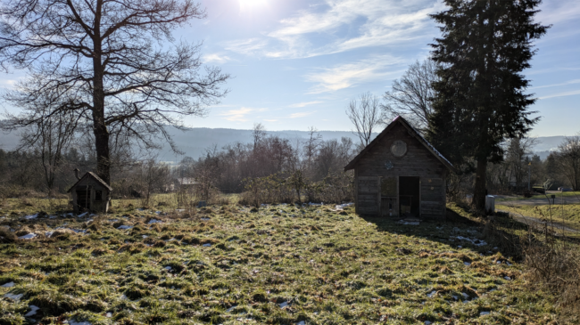 À vendre : terrain agricole avec yourte à Petit-Thier (Vielsalm, Ardenne Belge, province du Luxembourg) // exploitation maraîchère