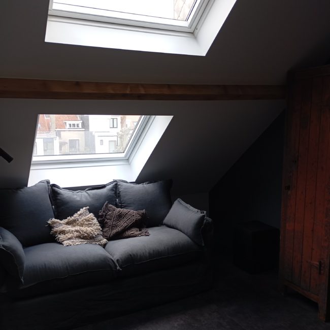 Deux chambres à louer dans une maison avec jardin à Bruxelles