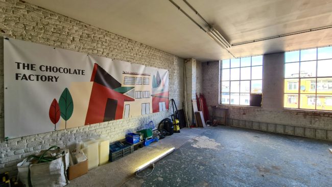 Bâtiment industriel de caractère à vendre à Schaerbeek. (Idéal pour cohousing!)