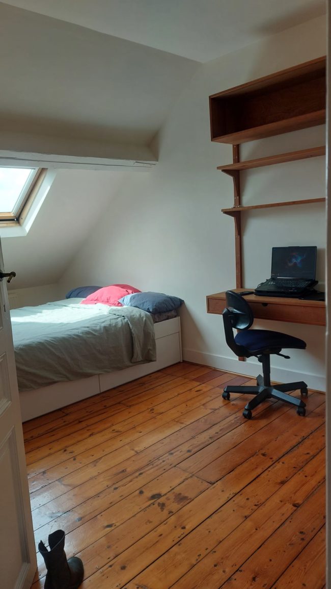 1 chambre dispo dans coloc de 3 à Etterbeek, début juin !