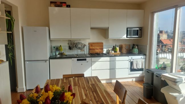 1 chambre dispo dans coloc de 3 à Etterbeek, début juin !