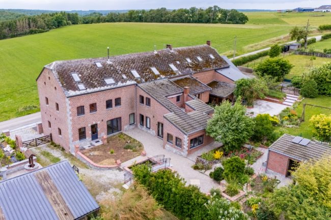 Ferme aménagée – idéal pour habitat groupé