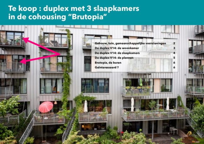 Brutopia: duplex 3 chambres à vendre