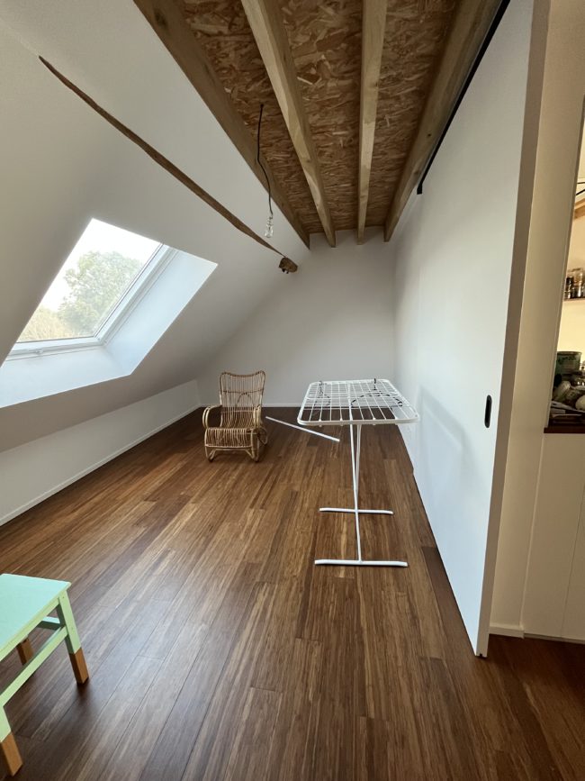 Appartement duplex à louer à la ferme du Colombier, habitat groupé à Mellery
