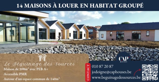 14 maisons individuelles à louer dans un projet d’habitat groupe pour senior