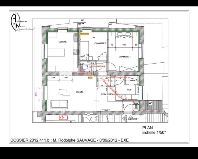 Appartement 2 chambres à louer à la « Maison Champagne »