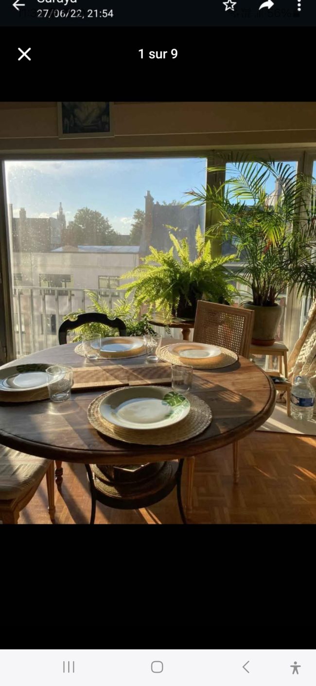 Jolie chambre dans un grand appartement en colocation avec Marie (Bois de la Cambre)