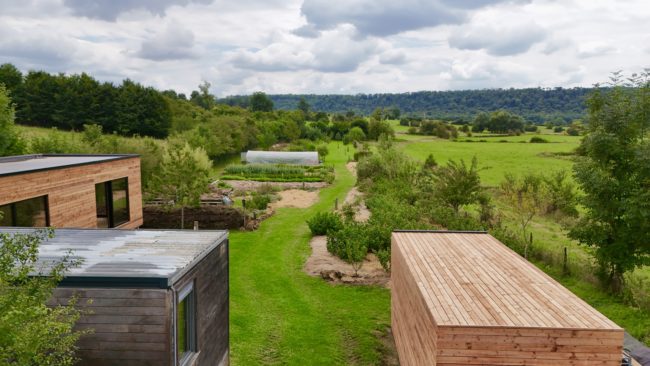 Habitat léger sur terrain de ares à Torgny (Gaume )