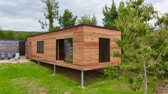 Habitat léger sur terrain de ares à Torgny (Gaume )