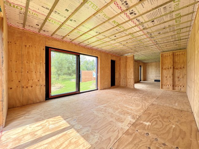 Habitat léger sur terrain de ares à Torgny (Gaume )