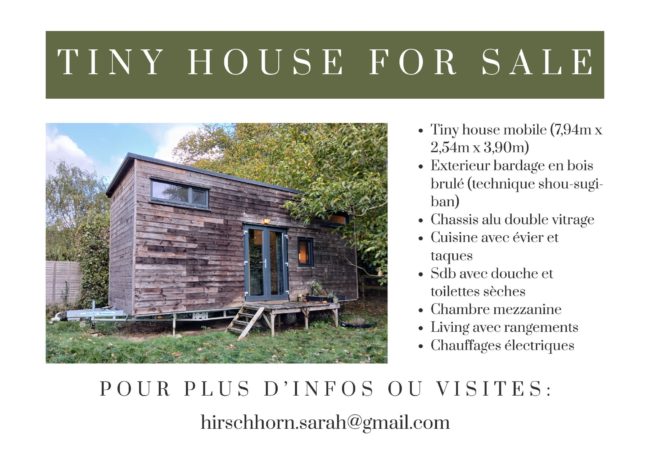 Tiny house à vendre