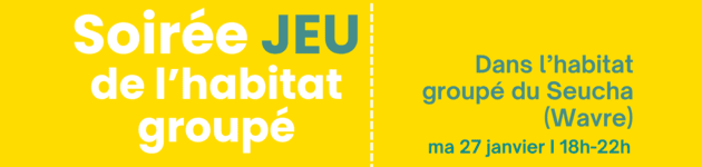 Une soirée JEU pour monter son Habitat Groupé 