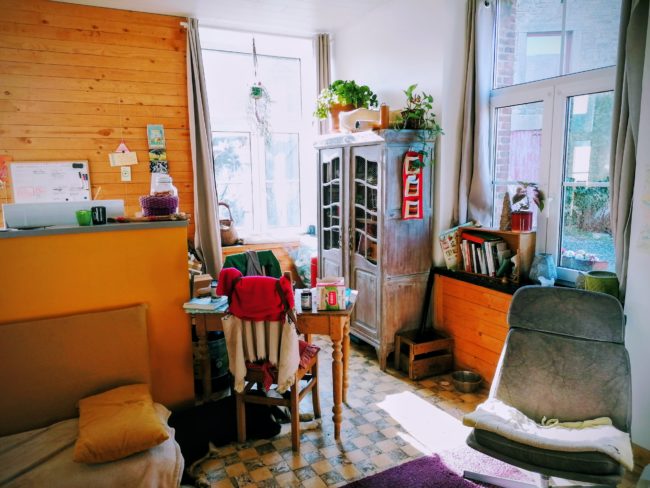 SOUS-LOCATION du 10/3 au 20/5, – STUDIO 50m² À HAMOIS
