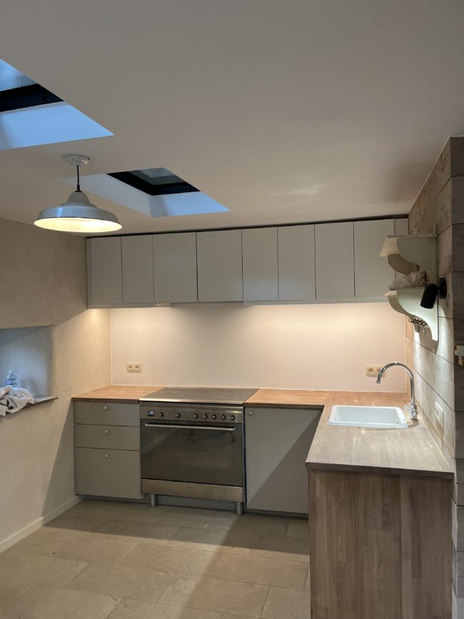 Maison 3 chambres dans le Condroz namurois.