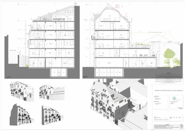Anderlecht Q Vétérinaires – Habitat P à la carte, PEB A – Permis obtenu