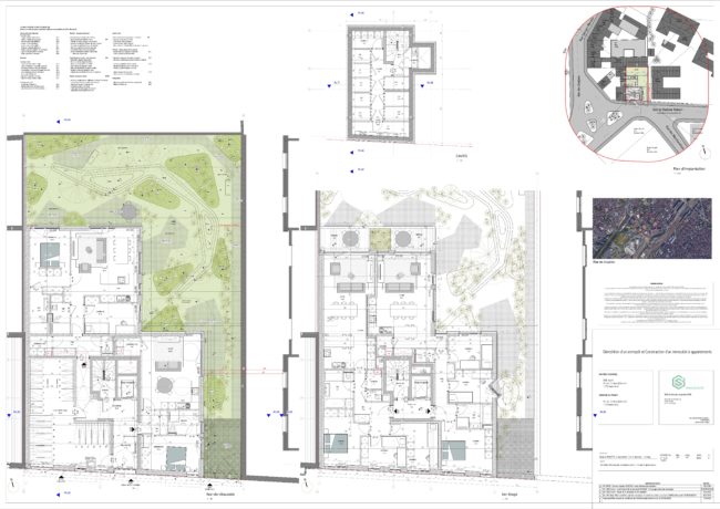 Anderlecht Q Vétérinaires – Habitat P à la carte, PEB A – Permis obtenu