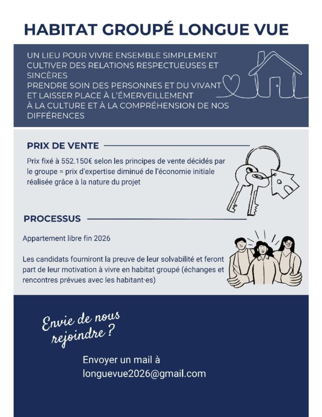 Habitat Groupé Longue Vue – Appartement à vendre