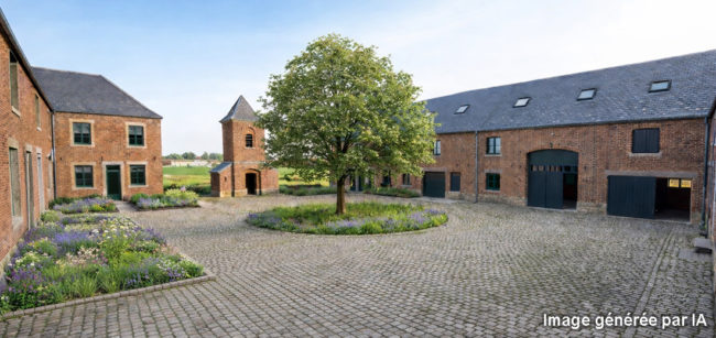 Reset pour l&rsquo;habitat de la Ferme du Baron: 96.000€ pour une maison à Huppaye (à 5 min de Jodoigne)