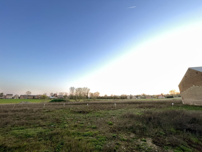 Un terrain à bâtir avec permis dans un habitat partagé près de Jodoigne