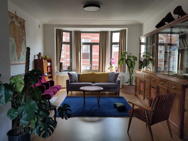 Appartement 3ch. dans habitat groupé à Schaerbeek à louer du 5 juillet au 2 août 2026