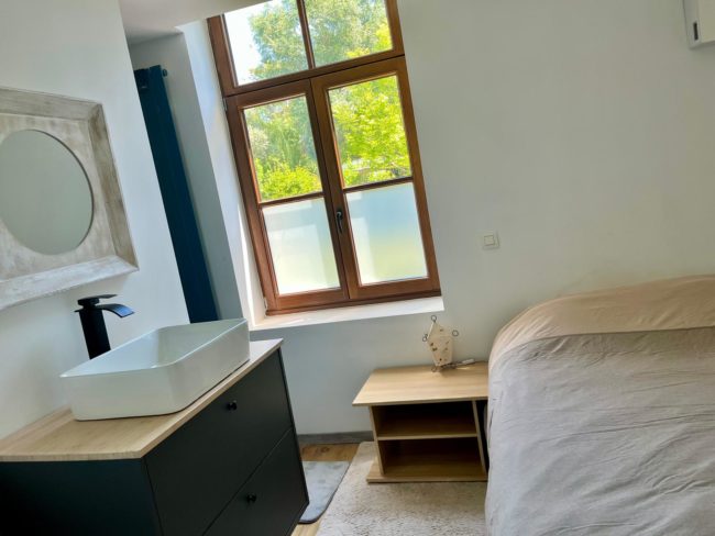 Appartement une chambre à louer au sein de l’habitat groupé « Ferme de la Brasserie » à Cortil-Noirmont (Chastre)