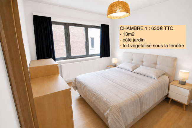 COLOCATION-COCOON ENTRE FEMMES – AUDERGHEM – 1er septembre