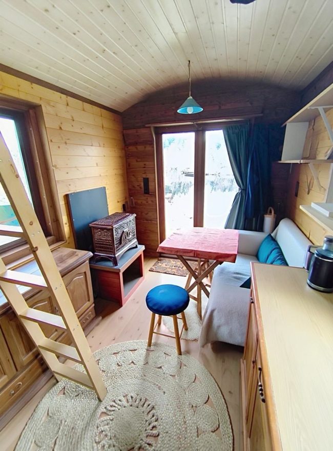 Tiny roulotte habitable à vendre (FR)