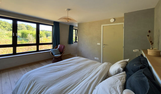 Maison contemporaine à vendre – Habitat groupé du Bel Harton à Lonzée (Gembloux), PEB A+, 206 m²