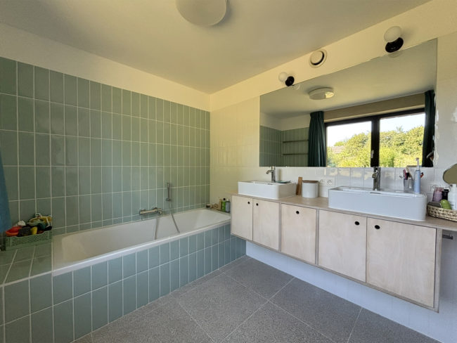 Maison contemporaine à vendre – Habitat groupé du Bel Harton à Lonzée (Gembloux), PEB A+, 206 m²