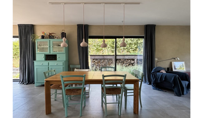 Maison contemporaine à vendre – Habitat groupé du Bel Harton à Lonzée (Gembloux), PEB A+, 206 m²