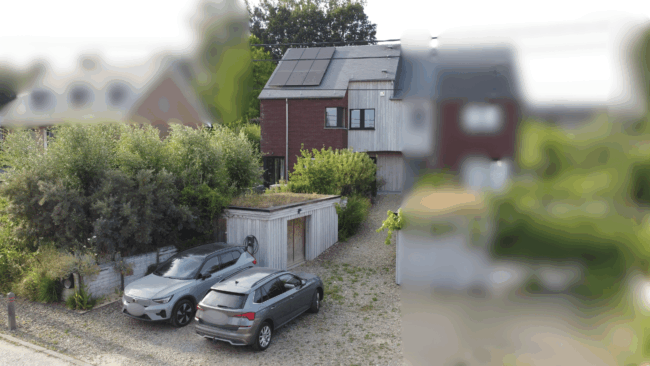 Maison contemporaine à vendre – Habitat groupé du Bel Harton à Lonzée (Gembloux), PEB A+, 206 m²