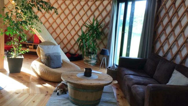 Yourte contemporaine à vendre