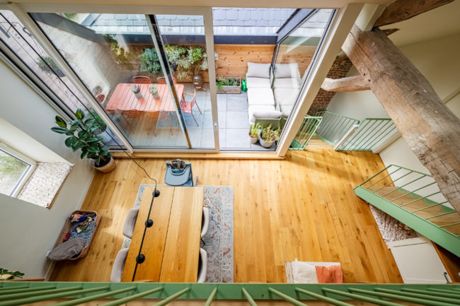 à vendre: magnifique duplex dans un habitat groupé